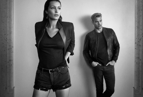 hadidnews: Bella Hadid and Matthew Noszka for Joe’s Jeans.