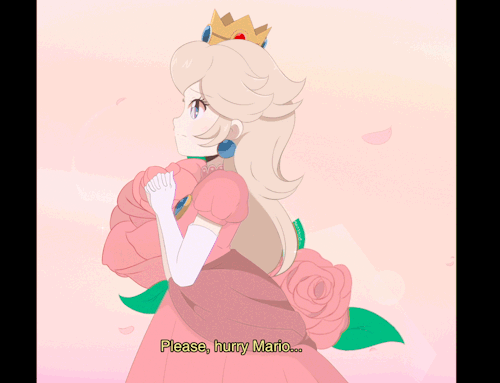A Princess Peach  animation in my 1980′s style! You can learn to make your own with my tutorial here