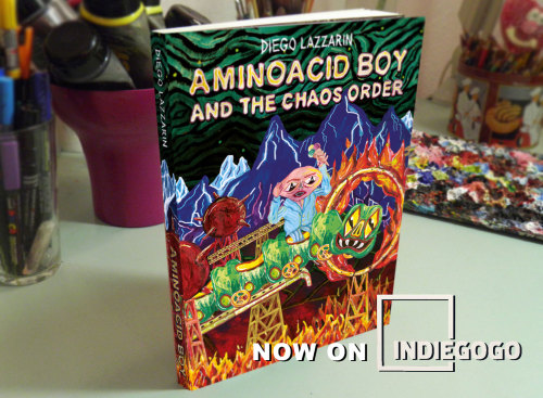 aminoacid2: The Aminoacid Boy #crowdfunding campaign is 104% FUNDED!!! Grab your copy of the book he