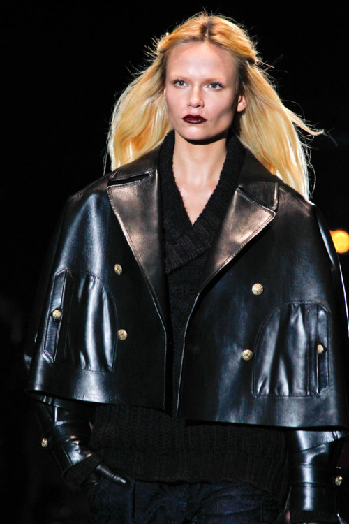 fashion&ndash;victime: Natasha Poly for Gucci Fall/Winter 2012