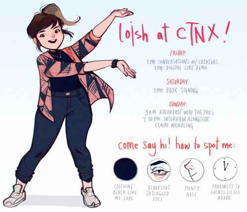 CTNX 2016 is almost upon us! here is an overview of the events i’ll be participating in. i won