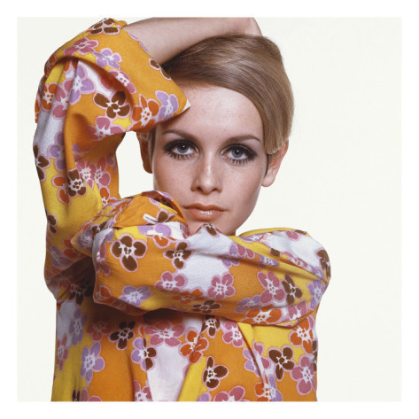 surprisingwhereyoufindgod:Twiggy in Michèle Rosier by Bert Stern, Vogue, 1967. Photo: Vogue Archive