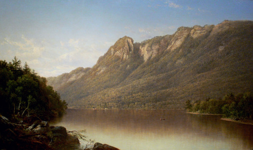 Eagle Cliff, Franconia Notch, New Hampshire, David Johnson, 1864