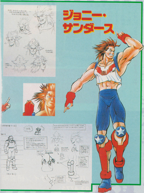 teleportdash:Johnny Sanders/Johnny ThundersMach Breakers: Numan Athletics 2Namco 1994Scanned By: tel