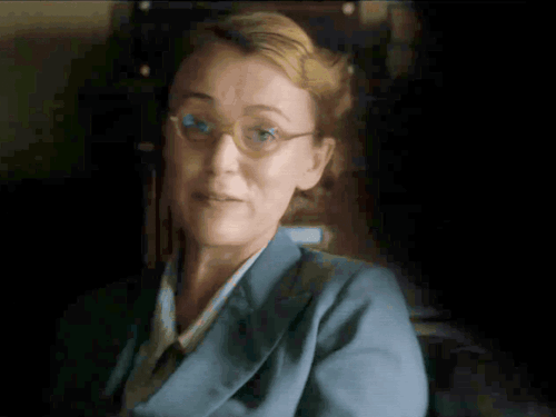 lulu-tan79:Keeley Hawes Wearing Glasses || Now &amp; Then