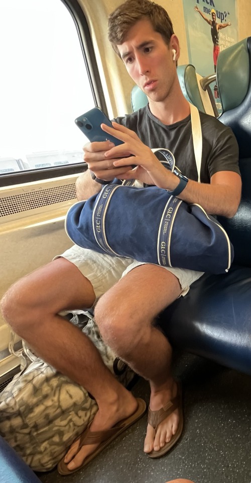 The LIRRhandsome JockFlojo Flip Flops