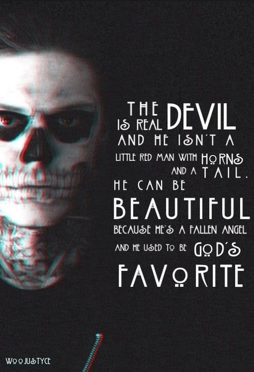 tropicalxsadness:  † the devil is real †   — credit to the people on google cause it’s where I get all of my pictures/gifs —