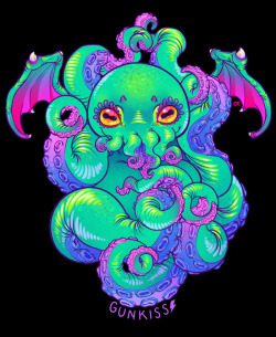 artagainstsociety:    Cthulhu by Gunkiss