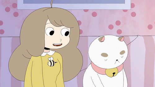 cartoonhangover:  tiffanysmalley:  BEE AND PUPPYCAT: THE SERIES!? MY DREAM HAS COME TRUE! Please help fund this Kickstarter with me!  It’s official… Philip J. Fry is a backer for the Bee and PuppyCat: The Series Kickstarter Thanks tiffanysmalley for