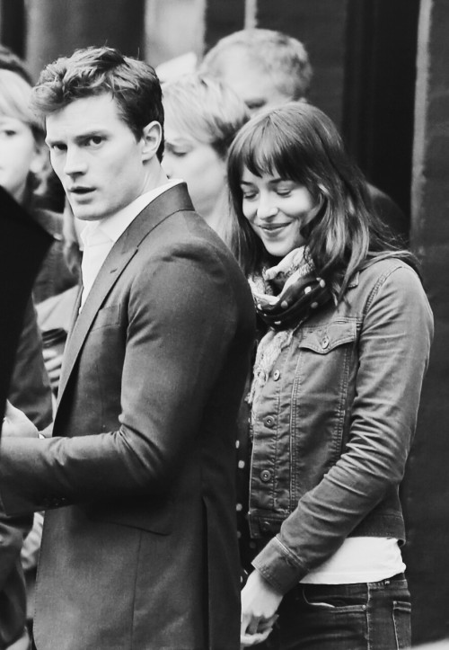 50-grey:  Jamie Dornan & Dakota Johnson Christian Grey & Anastasia Steele