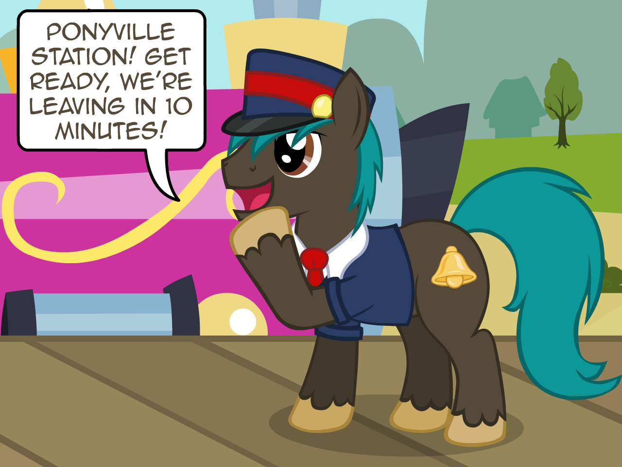 nopony-ask-mclovin:  So is that 10 minutes, or “10 minutes”?  xD