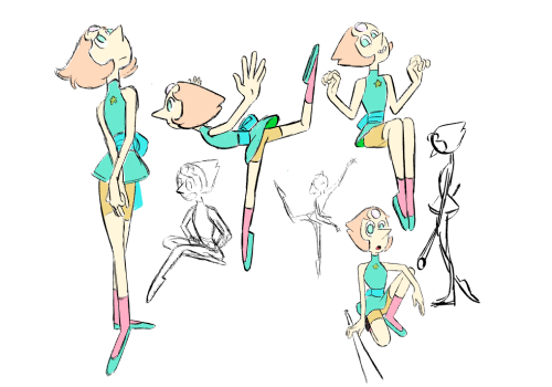 nostrilprince:  A buncha Pearls. She’s tough to draw.  