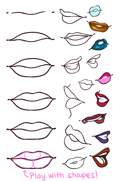 asieybarbie:  not really much of a tutorial, but just some quick examples of how I personally play around with eyes and lips. err…as you can see, I like to go a little crazy with colors. I’m not too sure how much help this can be, but here ya go!