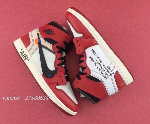 Off White + Nike Air Jordan Retro 1 “Chicago”