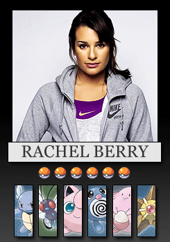 fabiketana:  faberry week || day 5 → crossover  pokemon → trainers rachel and