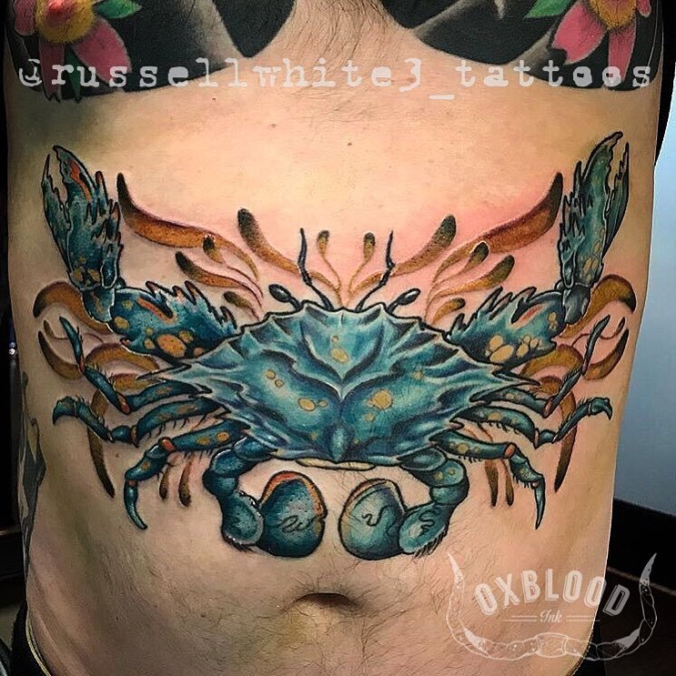 Blue Crab Tattoo | Ink Wave Tattoos | Flickr