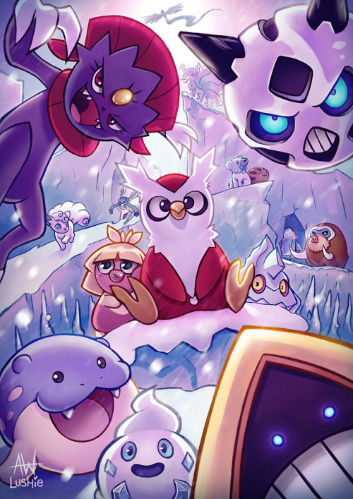 Brrr!Here’s some ice type Pokemon!