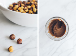 sweetoothgirl:  homemade nutella swirled pumpkin bread w/ hazelnuts  