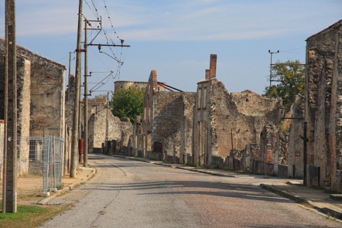 French village Oradour-sur-Glane saw the devastation WWII can bring on June 10, 1944 as the Nazi’s d