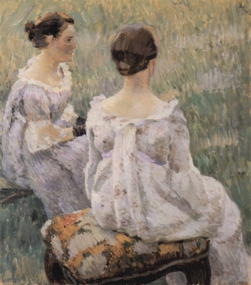 Two Ladies, Victor Borisov-Musatov