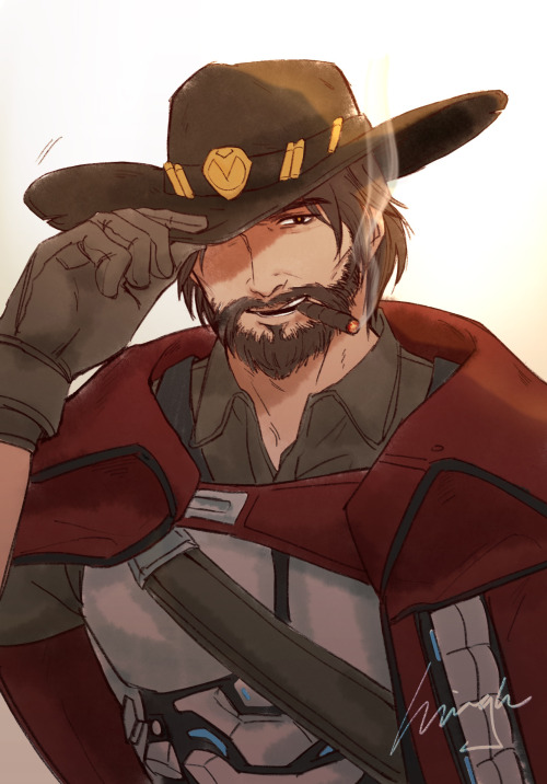 minghzi:holy shit mccree2 just dropped and he’s so hot