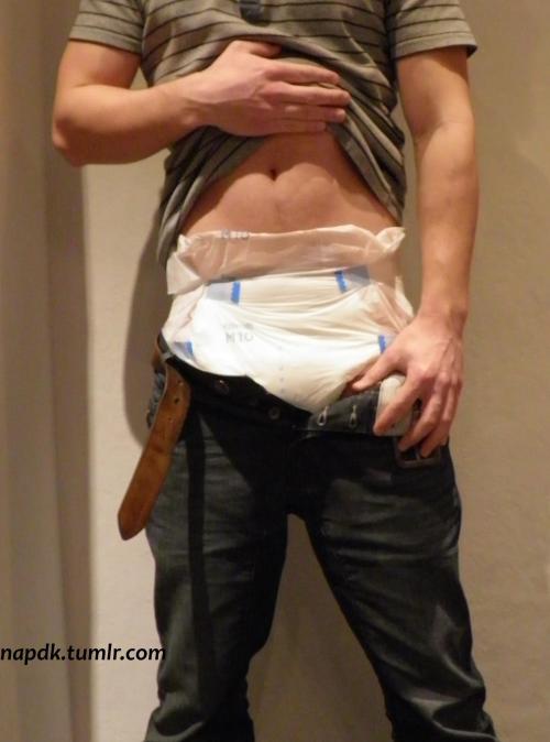 napdk:  Uhh.. oh… emm…  Back in diapers! 