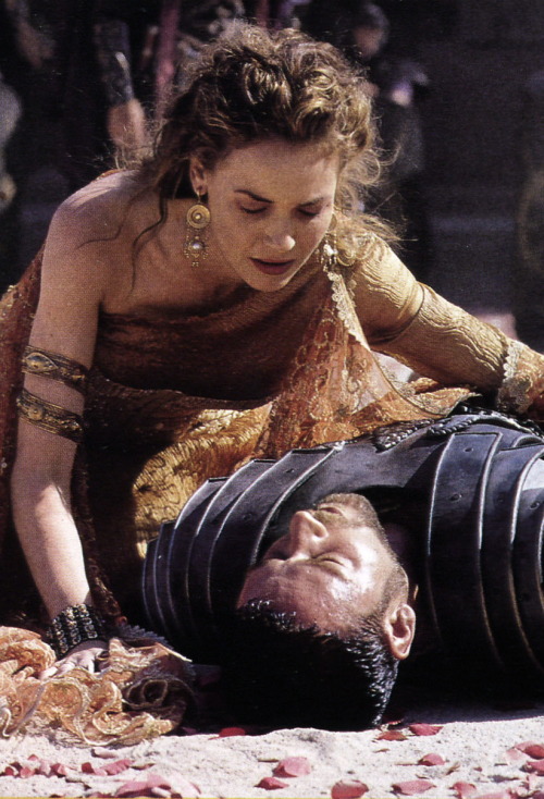 cinematicmusings: Connie Nielsen &amp; Russell Crowe in ‘Gladiator’ (2000) Dir. Ridl