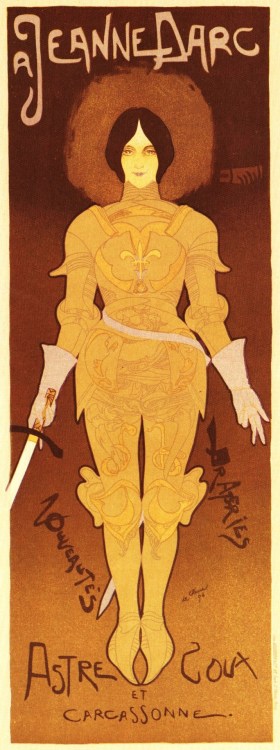 Jeanne D’Arc - Astre Cola by Georges de Feure, 1896.