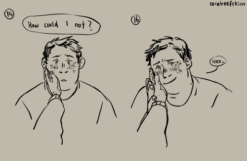JON AND MARTIN HC: JON ACCIDENTALLY CONFESSED HIS LOVE FOR THE FIRST TIME DURING A PETTY AND SILLY ARGUMENT