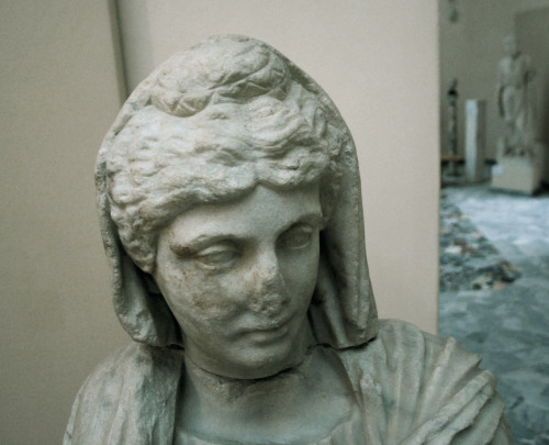 myglyptothek:Faustina the Elder. From the horrea of Hortensius, Ostia (1910). II century AD. Proconn