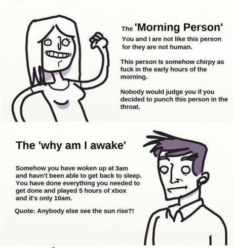  I’m  the Grumpus, the Afternooner, or Sleep Didn’t Happen. Depends.