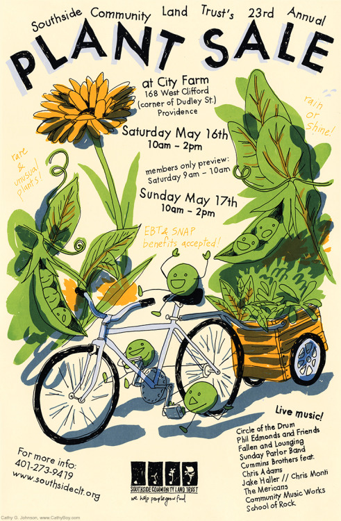 Good morning!Now available in a very limited quantity (6 of them!) are my 2015 Plant Sale posters! P