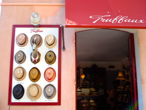 Hats and antlers - St Tropez France