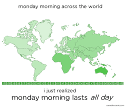 wiscwisc:  Monday Morning Lasts All Day -