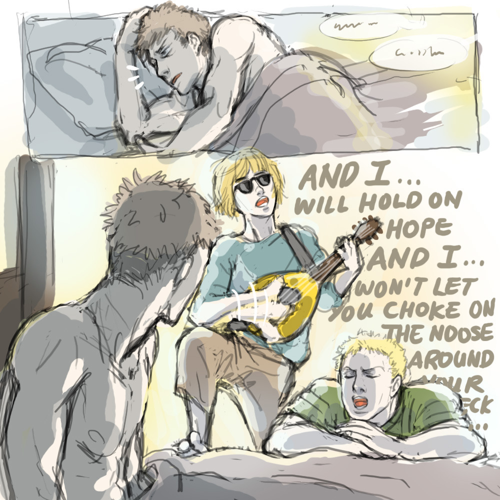 goldtectonic:  And so ends Armin’s banjolin career (related posts x x) (song x)