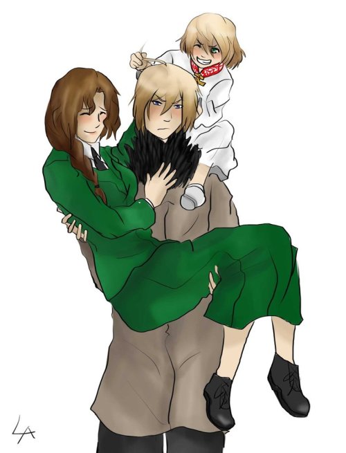 1 + 2 are Estonia selfcest, 3 is nyo!Ukraine/nyo!Estonia, and 4-10 are nyo!Belarus/nyo!Lithuania. 5 