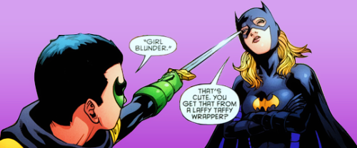 batgirl-steph:The Dysfunctional Duo