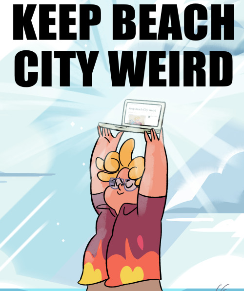 KEEP BEACH CITY WEIRD IS BACK!  I’ve been off the grid for the summer.  Not because government was on my tail, but because I… dropped my phone in the toilet.   And then I was googling “how to remove a phone from a toilet in a way that