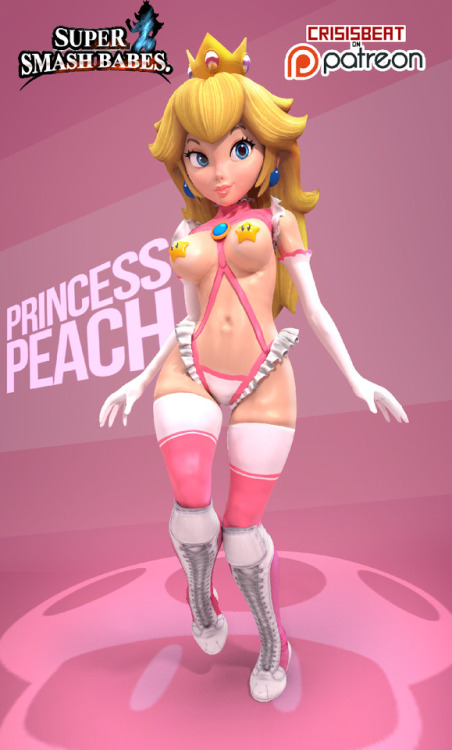 crisisbeat: Ladies and Gentlemen! The NEW CHALLENGER! is Princess Zelda from Hyrule fighting  for the title of the strongest Super Smash Babe! She was the winner to be the next model on the June poll on MY PATREON (close second was Jessie from Pokemon)