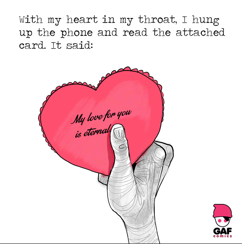 fuckyeahcomicsbaby:  Love doesn’t just stop when someone passes  @dommebadwolff23