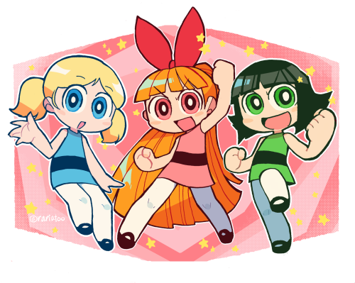 my art style&rsquo;s powerpuffgirls