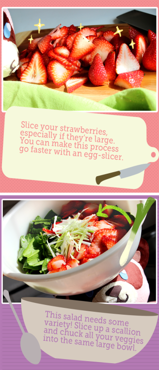 Strawberry week doesn’t have to mean being completely unhealthy! Strawberries and spinach actu