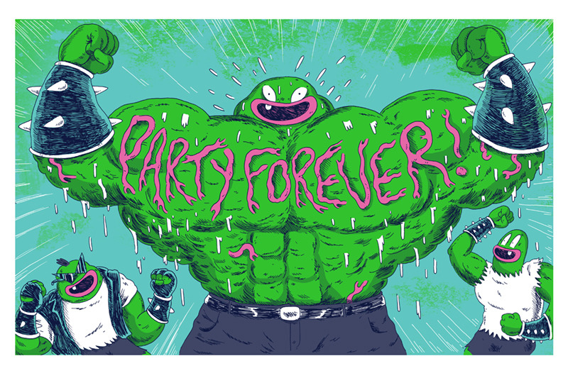 nightofthecomics:  jgillustration:  Hi everyone! My new comic Fight Frogs is almost