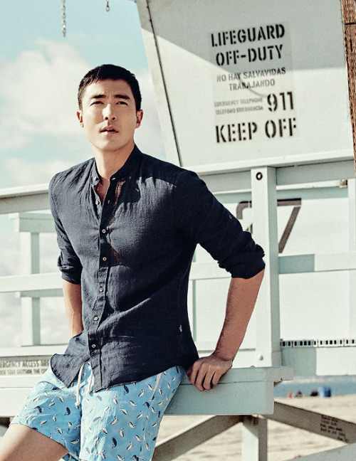 Daniel Henney in Harper’s Bazaar Korea, March 2016