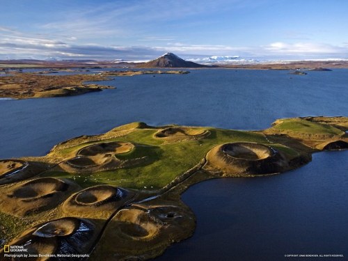 Mývatn MaarsWhen lava hits water, it tends to explode. The heat causes the water to flash to steam a