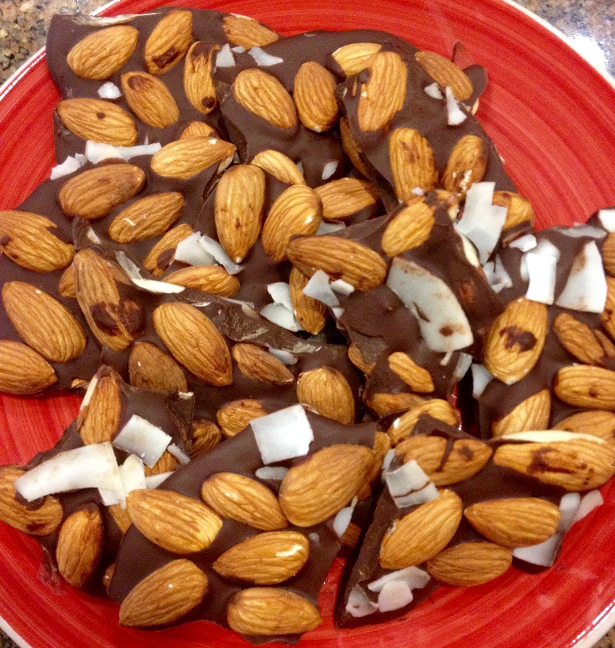 fitandfruity:  I don’t consider dark chocolate to be a “cheat food” so I made