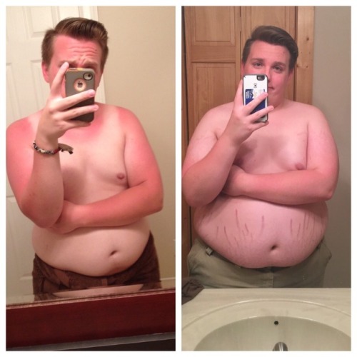 johnnk85: My birthday gift to you guys. A comparison from my birthday 2 years ago and my birthday to