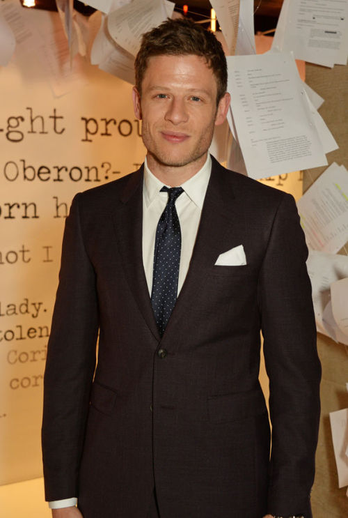 James is having a busy night indeed, here he is attending the “Bright Young Things Gala 2