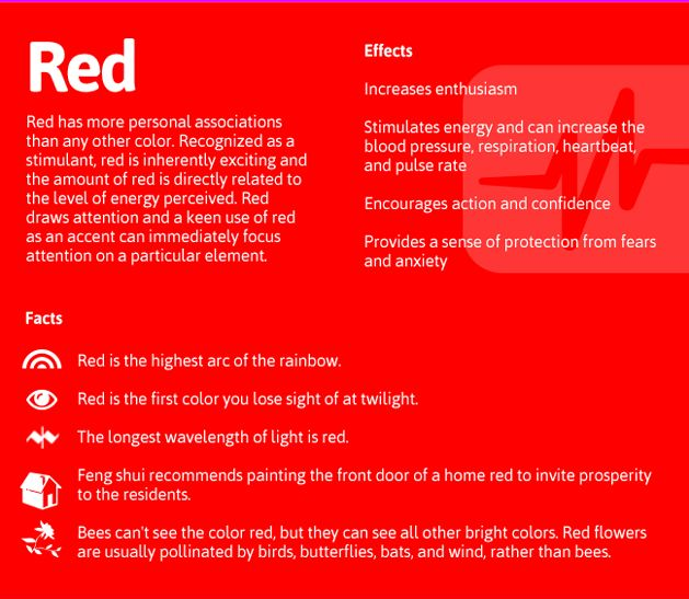 lifemadesimple:  The Psychology of Colour - A Guide for Designers. 