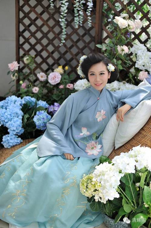 Traditional Chinese hanfu, trailer of 2015 May Collection by 清辉阁Qinghuige 